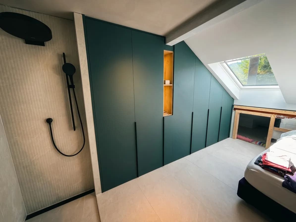 Dressing sous-pente